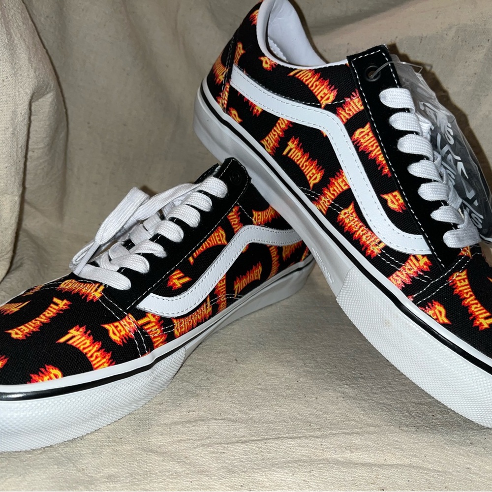 Vans X Sneakers Skate Old Skool Thrasher,
